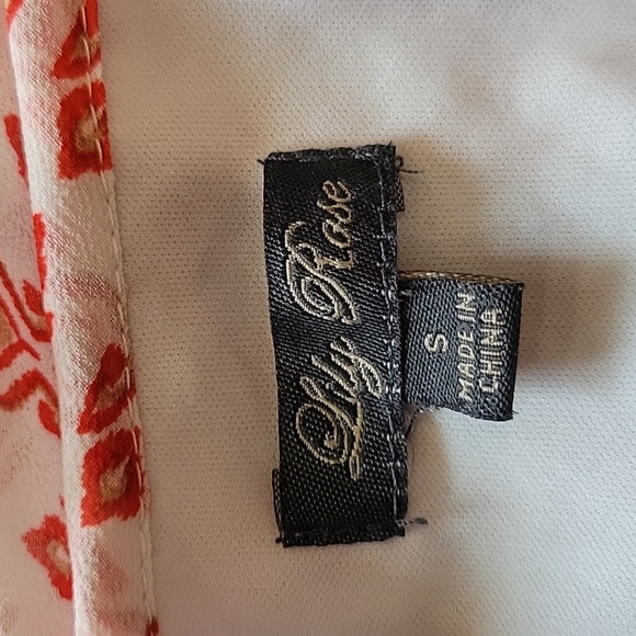 LILY ROSE DRESS PRETTY RED/ORANGE COLOR - Picture 5 of 6